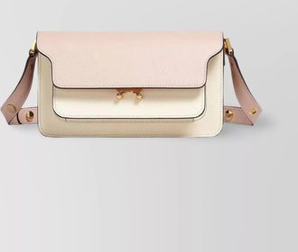 Marni leather shoulder bag trunk design