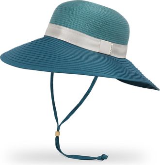 Sunday Afternoons Womens Siena Hat Sun, Bluestone, Small-Medium