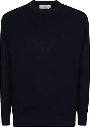 Ballantyne Cotton Ribbed Fisherman Sweater