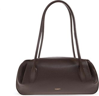 Yuzefi Schoudertas Oester - Dames - Schoudertassen - Bruin - ONE Size - Leer - Tassen