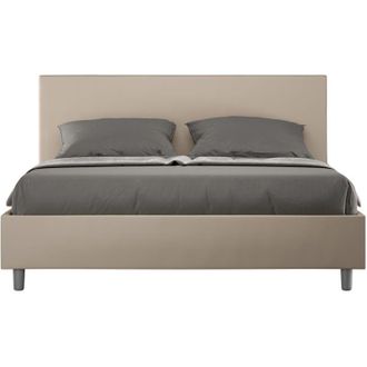 Les Tendances Cama Adele 160x200 Con Base Gris T&oacute;rtola