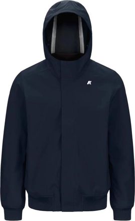 K-Way Joachim Bonded Jacket - Dames - Bomber jackets - Blauw - S - Polyester - Jassen