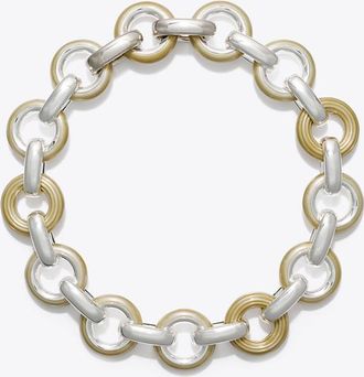 Tory Burch Womens Pierced Necklace, One Size