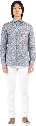 Barba Dandylife Floral Linen Shirt