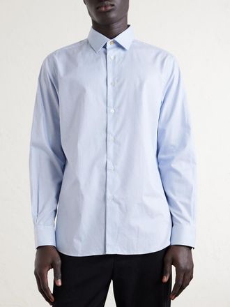 Paul Smith Striped Cotton-Poplin Shirt