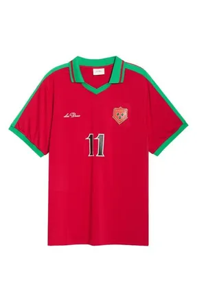 Les Deux Portugal Football Jersey in Chili Pepper Red at Nordstrom, Size Xx-Large