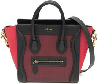 Celine Pre-owned Leather celine-bags - Dames - Vintage Shopper - Roze - ONE Size - Leer - Vintage