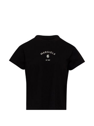 Maison Margiela Logo Baumwoll-T-Shirt