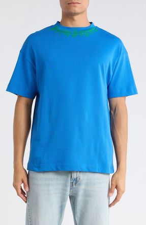 Palm Angels Logo Graphic T-Shirt in Blue at Nordstrom Rack, Size X-Small