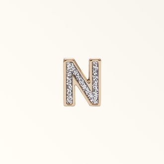 Furla And I Charm Color Gold Gold Metal + Glitter Enamel Woman