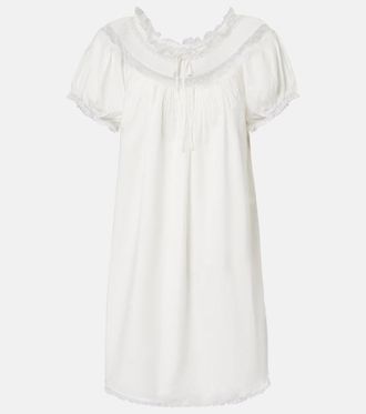 D&ocirc;en D&ocirc;en Daphne cotton poplin minidress