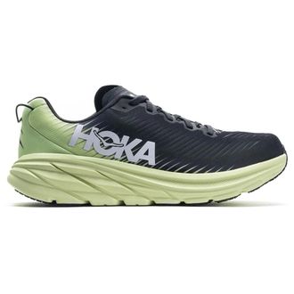 Hoka One One Hoka Rincon 3 Synthetic Textile Mens Low Top Trainers - Blue Graphite Butterfly - Size:UK 10.5