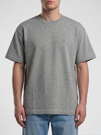 Saint Laurent T-shirt in misto cotone con monogram YSL Saint Laurent