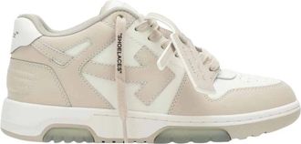 Off-white Schoenen, Dames, Beige, 40 EU, Leer, Out Of Office Sneaker