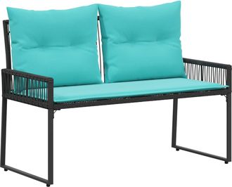 vidaXL Banco De Exterior 2 -seater 4 Uds. 110 X 59 X 82 Cm Rectangular Vidaxl