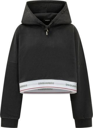 Dsquared2 Mujer, Sudaderas, Negro, Talla: XS