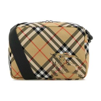 Burberry Cross Body Bags, male, Beige, Size: ONE SIZE Check Crossbody Bag