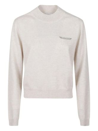Brunello Cucinelli Monile-cashmere turtleneck sweater - Neutrals