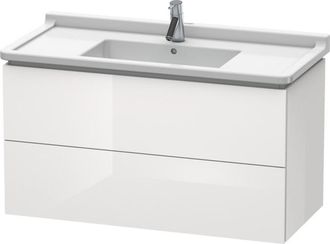Duravit Duravit L-cube Mueble Bajo Lavabo Suspendido, 2 Cajones