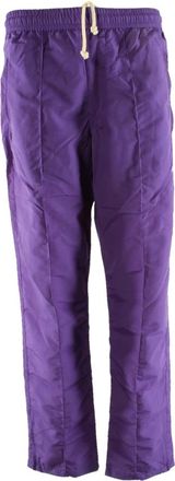 New Balance Straight Broeken - Heren - Straight fit broeken - Paars - XL - Nylon - Broeken