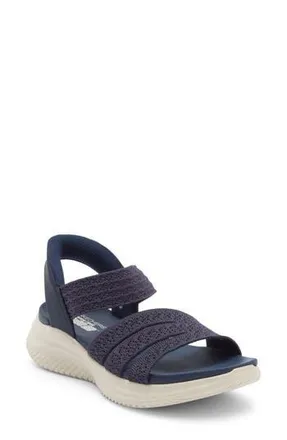 Skechers Swift-Fit Ultra Flex 3.0 Sandal in Navy at Nordstrom Rack, Size 11