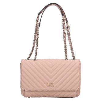 Guess Tassen, Dames, Beige, ONE Size, Leer, Schoudertas