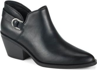 BareTraps Duala Block Heel Ankle Bootie in Black at Nordstrom, Size 9.5