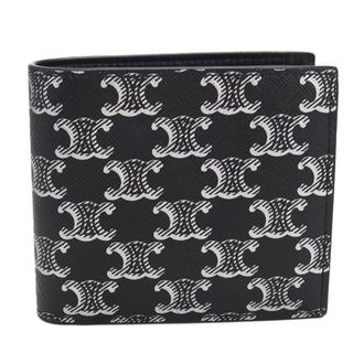 Celine Black Pvc Wallet (Bi-Fold) (Pre-Owned)