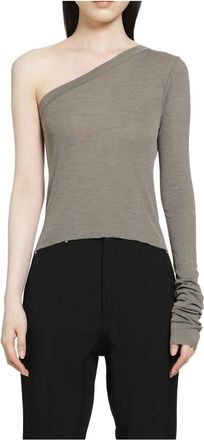 Rick Owens Mujer, Camisetas, Gris, Talla: XS