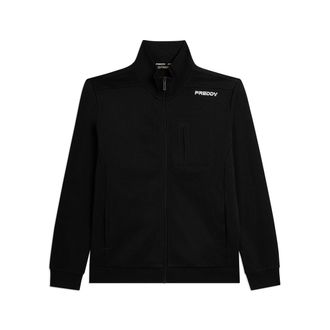 Freddy Felpa full zip con taschino e collo alto