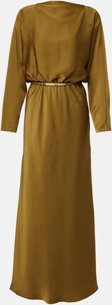 Max Mara Pentola satin cocktail dress