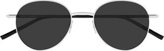Saint Laurent Sunglasses Sl 865 002 Silver/Grey Unisex