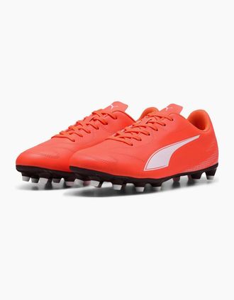 Puma Mens Vitoria II FG AG Firm Ground Football Boots - Glowing Red Pu - Size: 10.5