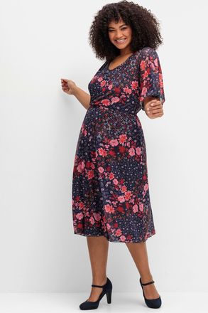 Sheego Sommerkleid »Mesh-Kleid«