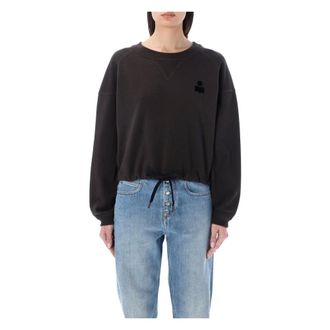 Isabel Marant Dames, Sweatshirts & Hoodies, Zwart, Maat: XS Katoen