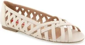 Unionbay Sonjia Peep Toe Sandal in Beige at Nordstrom Rack, Size 8.5