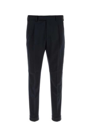 Pantaloni Torino Midnight Blue Pleated Pants