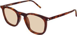 Saint Laurent SL 623 009 Mens Sunglasses Tortoiseshell Size 49