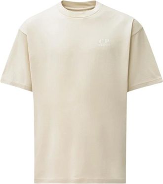 C.P. Company Hombre, Camisetas, Beige, Talla: XS