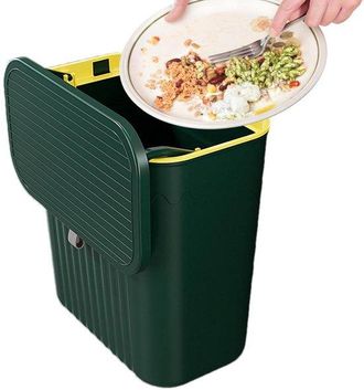 OEM Cubo De Basura Colgante Para Cocina Con Tapa, Papelera Plegable Para Puerta De Armario Y Camping