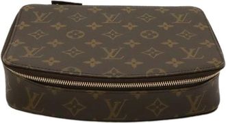 Louis Vuitton Pre-owned Clutches, female, Brown, Size: ONE SIZE Pre-owned Vintage Clutch