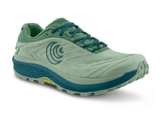 Topo Athletic Womens Pursuit 2 Running Shoe In Sage/blue