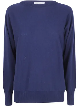 D.exterior D. EXTERIOR Sweater Merino Round Neck 63290 17Blu Blue