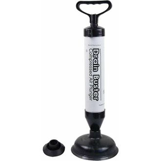 OEM Ventouse - D&eacute;boucheur &Eacute;vier Et Wc - Tpr &Eacute;lastique - 2 T&ecirc;tes Interchangeables 15 Cm Et 6,6 Cm - Pour Salle De Bain Cuisine Toilettes Baignoire Douche -