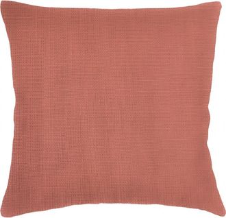 Anaya with Love So Soft Linen Euro Pillow with Down Alternative Insert in White at Nordstrom, Size 26X26