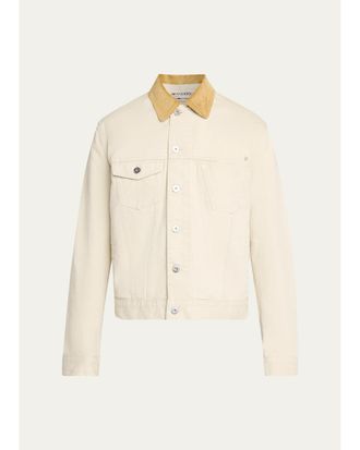 J.W.Anderson Mens Twill Cotton Jacket