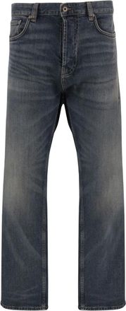 Emporio Armani Straight Jeans - Heren - Regular Fit Jeans - Blauw - W32 - Katoen - Jeans