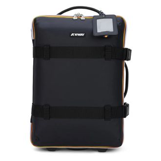 K-Way Blossac S Koffer - Heren - Handbagage koffer - Zwart - ONE Size - Polyester - Koffers