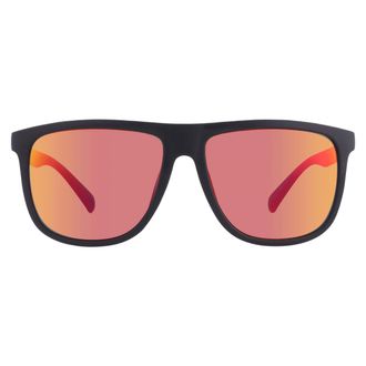 Guess Polarized Smoke Oversized Ladies Sunglasses GF0270 01D 59