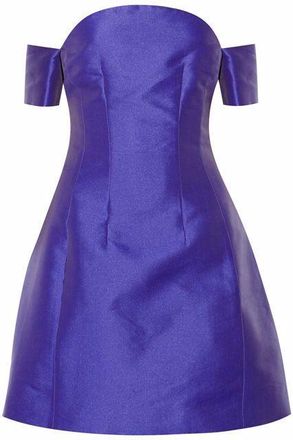 Carven strapless blue dress Size S